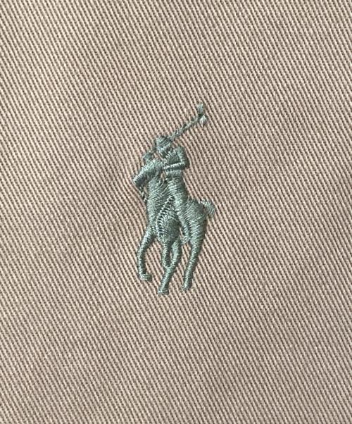 POLO RALPH LAUREN（ポロ・ラルフローレン）POLO RALPH LAUREN (ポロ・ラルフローレン) ポニー刺繍 スイングトップ ベージュ サイズ:Sの古着・服飾アイテム