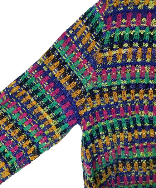 missoni（ミッソーニ）missoni (ミッソーニ) 総柄カーディガン マルチカラー サイズ:46の古着・服飾アイテム