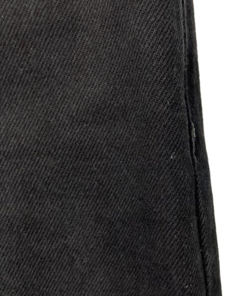 BALENCIAGA（バレンシアガ）BALENCIAGA (バレンシアガ) DAMEGED STRAIGHT JEANS ブラック サイズ:XSの古着・服飾アイテム