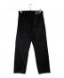 BALENCIAGA (バレンシアガ) DAMEGED STRAIGHT JEANS ブラック サイズ:XS：45000円