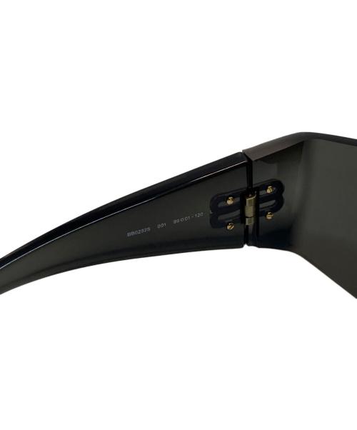 BALENCIAGA（バレンシアガ）BALENCIAGA (バレンシアガ) アワーグラスマスク サングラス ブラック サイズ:99□01-120の古着・服飾アイテム