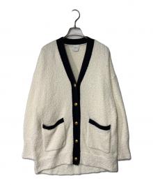 Spick and Span（スピックアンドスパン）の古着「ファンシーヤーンバイカラーカーディガン」｜アイボリー