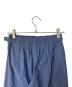 中古・古着 MACPHEE (マカフィー) ナチュラルスラブストレッチ セミワイドパンツ ブルー サイズ:36：7000円
