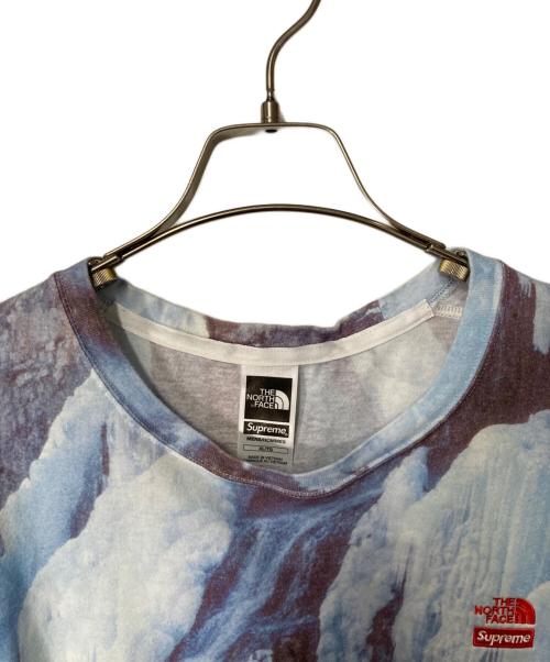 SUPREME（シュプリーム）SUPREME (シュプリーム) THE NORTH FACE (ザ ノース フェイス) Ice Climb Tee スカイブルー サイズ:XLの古着・服飾アイテム