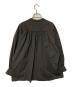SINME (シンメ) バンドカラーボリュームシャツ プルオーバーシャツ ダークブラウン サイズ:M：7000円