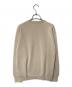 BATONER (バトナ―) HARD TWIST WOOL CREW NECK ベージュ サイズ:1：7000円