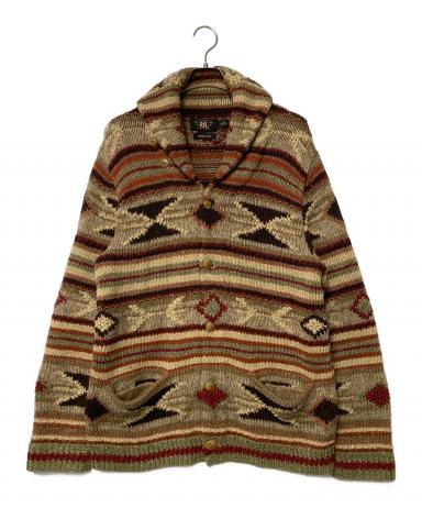 中古・古着通販】RRL (ダブルアールエル) HAND KNIT ネイティブ柄