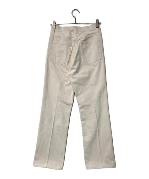 AURALEE（オーラリー）AURALEE (オーラリー) HARD TWIST DENIM 5P PANTS アイボリー サイズ:26の古着・服飾アイテム