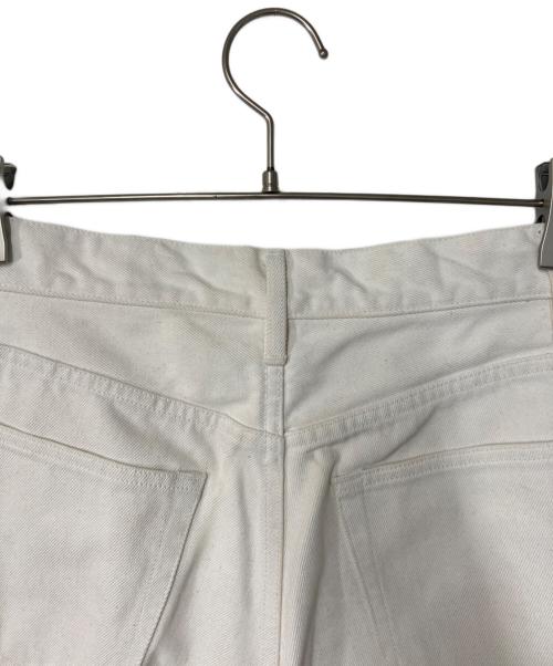 AURALEE（オーラリー）AURALEE (オーラリー) HARD TWIST DENIM 5P PANTS アイボリー サイズ:26の古着・服飾アイテム