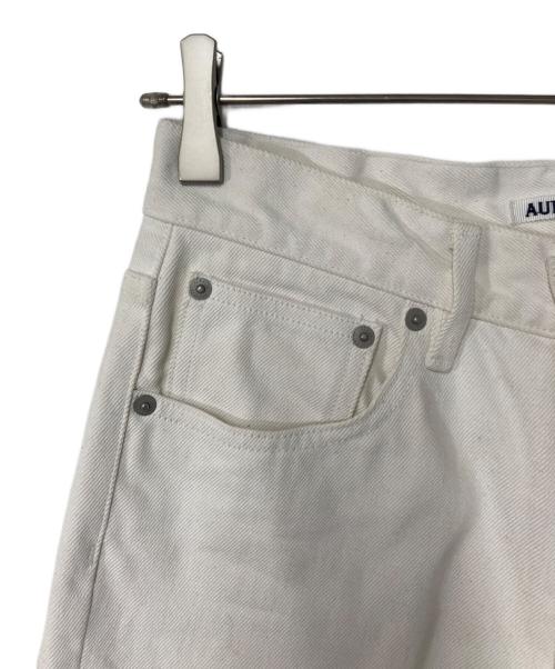 AURALEE（オーラリー）AURALEE (オーラリー) HARD TWIST DENIM 5P PANTS アイボリー サイズ:26の古着・服飾アイテム