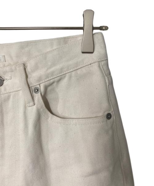 AURALEE（オーラリー）AURALEE (オーラリー) HARD TWIST DENIM 5P PANTS アイボリー サイズ:26の古着・服飾アイテム