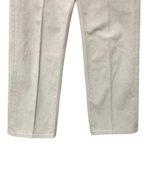 AURALEE（オーラリー）AURALEE (オーラリー) HARD TWIST DENIM 5P PANTS アイボリー サイズ:26の古着・服飾アイテム