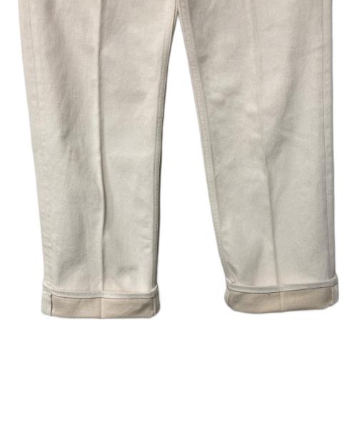 AURALEE（オーラリー）AURALEE (オーラリー) HARD TWIST DENIM 5P PANTS アイボリー サイズ:26の古着・服飾アイテム