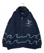 DESCENDANTディセンダント）の古着「CACHALOT COWICHAN SWEATER」｜ネイビー