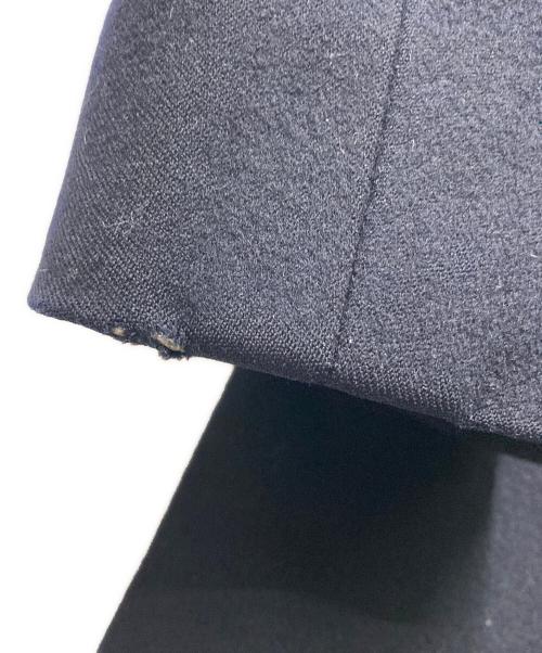 BARNEYS NEWYORK（バーニーズ・ニューヨーク）BARNEYS NEWYORK (バーニーズ・ニューヨーク) LORO PIANA ウールステンカラーコート ネイビー サイズ:50の古着・服飾アイテム