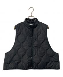 SETTO（セット）の古着「QUILT VEST」｜ブラック
