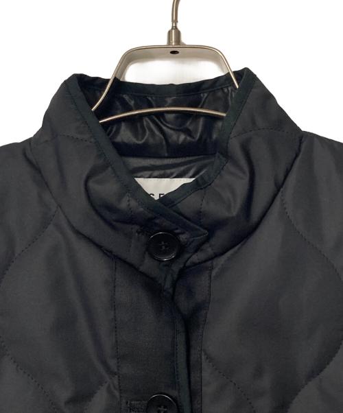 SETTO（セット）SETTO (セット) QUILT VEST ブラック サイズ:Fの古着・服飾アイテム