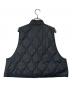 SETTO (セット) QUILT VEST ブラック サイズ:F：9000円