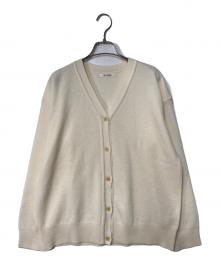 Whim Gazette（ウィムガゼット）の古着「ミラノリブカーディガン」｜アイボリー