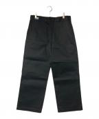 Dickies×BOUTIQUEディッキーズ×ブティック）の古着「30-25 WORK TROUSERS」｜ブラック