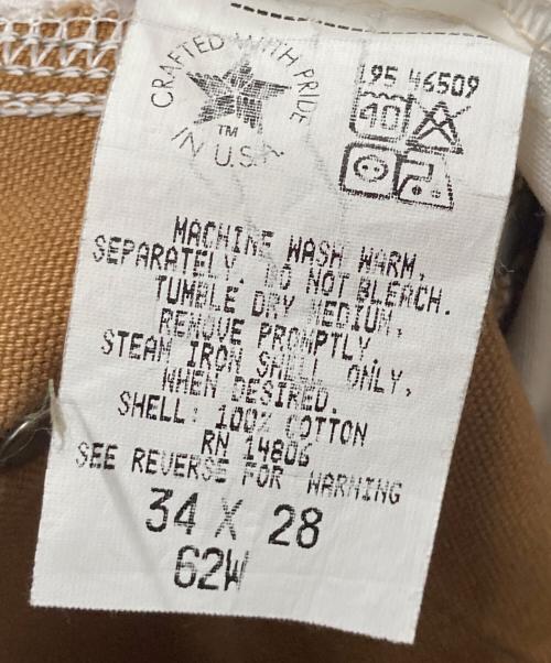 CarHartt（カーハート）CarHartt (カーハート) ダブルニー ペインターパンツ USA製  ブラウン サイズ:W34の古着・服飾アイテム