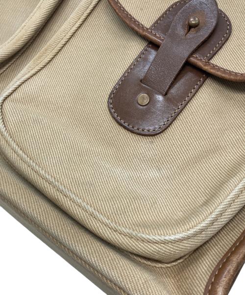 GHURKA（グルカ）GHURKA (グルカ) No.5 EXAMINER レザー×キャンバス 2WAYバッグ ブラウン×ベージュの古着・服飾アイテム