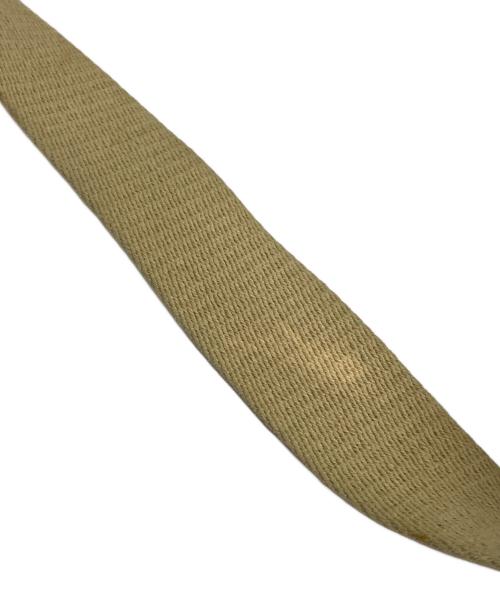 GHURKA（グルカ）GHURKA (グルカ) No.5 EXAMINER レザー×キャンバス 2WAYバッグ ブラウン×ベージュの古着・服飾アイテム