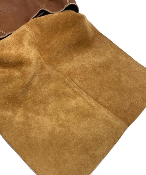 Bill Amberg（ビルアンバーグ）Bill Amberg (ビルアンバーグ) レザーメッセンジャーバッグ ブラウンの古着・服飾アイテム