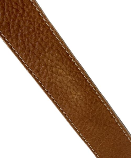 Bill Amberg（ビルアンバーグ）Bill Amberg (ビルアンバーグ) レザーメッセンジャーバッグ ブラウンの古着・服飾アイテム