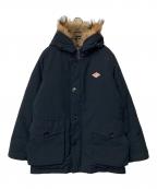 DANTONダントン）の古着「FUR DOWN JACKET」｜ネイビー