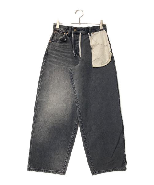 INSCRIRE（アンスクリア）INSCRIRE (アンスクリア) LEE (リー) journal standard L'essage (ジャーナルスタンダード レサージュ) COWBOY／RIDERSPANTS ブラック サイズ:XSの古着・服飾アイテム