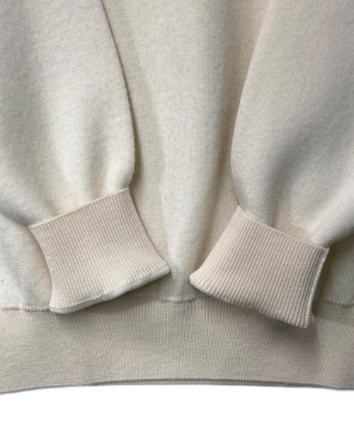SLOANE（スローン）SLOANE (スローン) 12Gダブルフェイス天竺ラグランスリーブクルーネックプルオーバー アイボリー サイズ:2の古着・服飾アイテム