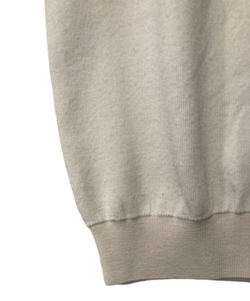 SLOANE（スローン）SLOANE (スローン) 12Gダブルフェイス天竺ラグランスリーブクルーネックプルオーバー アイボリー サイズ:2の古着・服飾アイテム