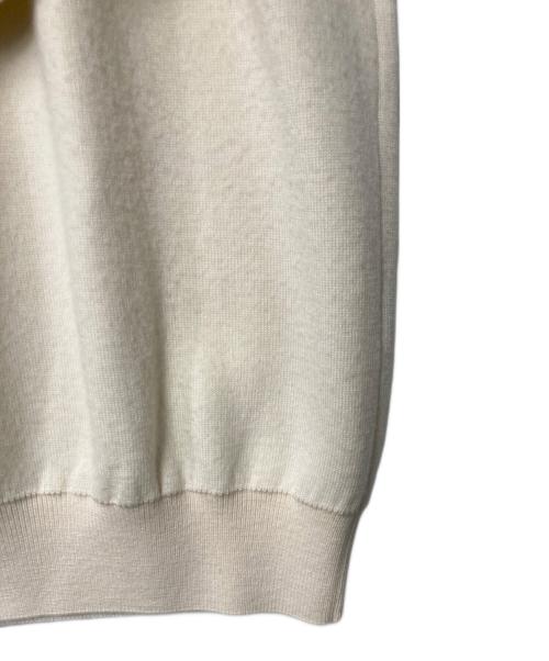 SLOANE（スローン）SLOANE (スローン) 12Gダブルフェイス天竺ラグランスリーブクルーネックプルオーバー アイボリー サイズ:2の古着・服飾アイテム