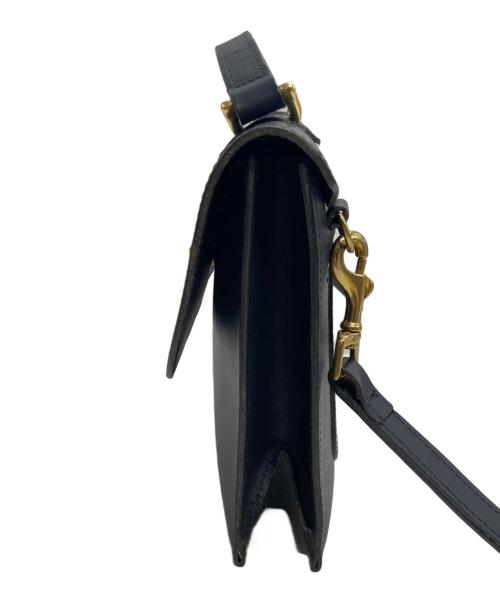 Mimi Berry（ミミベリー）Mimi Berry (ミミベリー) Hebe ターンロック ショルダーバッグ ダークネイビーの古着・服飾アイテム