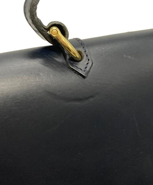 Mimi Berry（ミミベリー）Mimi Berry (ミミベリー) Hebe ターンロック ショルダーバッグ ダークネイビーの古着・服飾アイテム