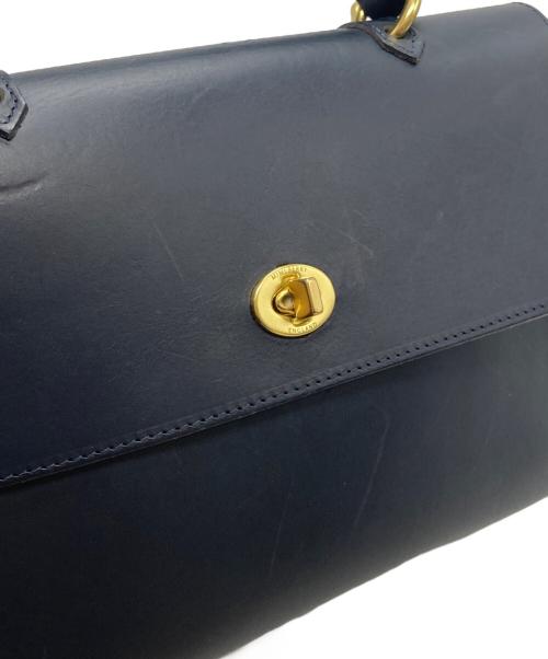 Mimi Berry（ミミベリー）Mimi Berry (ミミベリー) Hebe ターンロック ショルダーバッグ ダークネイビーの古着・服飾アイテム