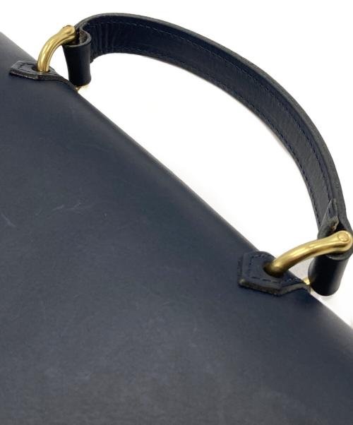 Mimi Berry（ミミベリー）Mimi Berry (ミミベリー) Hebe ターンロック ショルダーバッグ ダークネイビーの古着・服飾アイテム