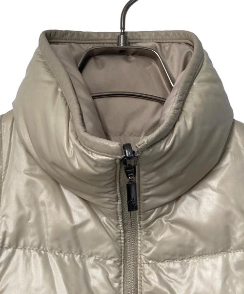 MONCLER（モンクレール）MONCLER (モンクレール) リバーシブルダウンコート ベージュ サイズ:2の古着・服飾アイテム