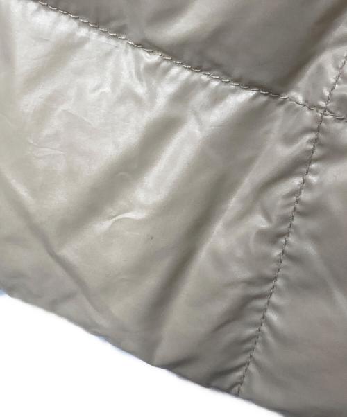 MONCLER（モンクレール）MONCLER (モンクレール) リバーシブルダウンコート ベージュ サイズ:2の古着・服飾アイテム