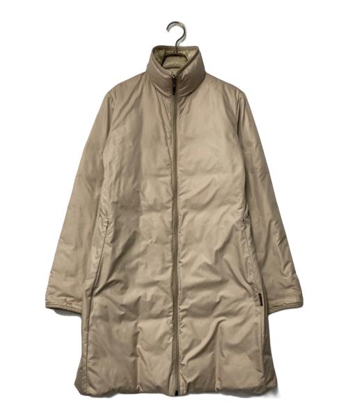 MONCLER（モンクレール）MONCLER (モンクレール) リバーシブルダウンコート ベージュ サイズ:2の古着・服飾アイテム