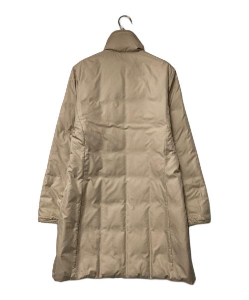 MONCLER（モンクレール）MONCLER (モンクレール) リバーシブルダウンコート ベージュ サイズ:2の古着・服飾アイテム