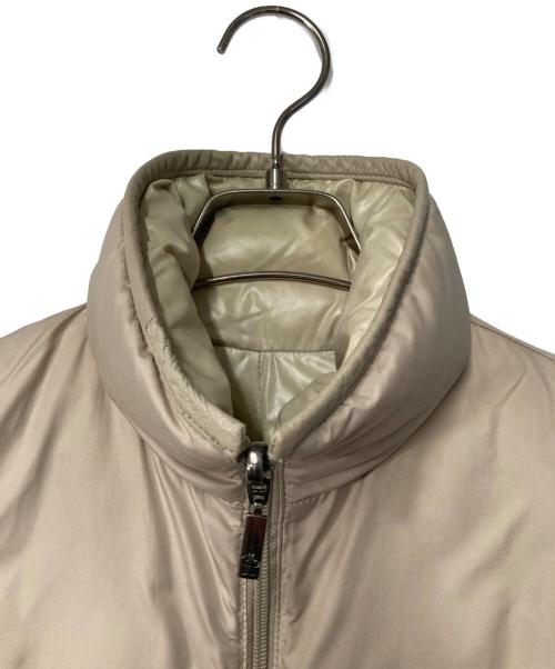 MONCLER（モンクレール）MONCLER (モンクレール) リバーシブルダウンコート ベージュ サイズ:2の古着・服飾アイテム