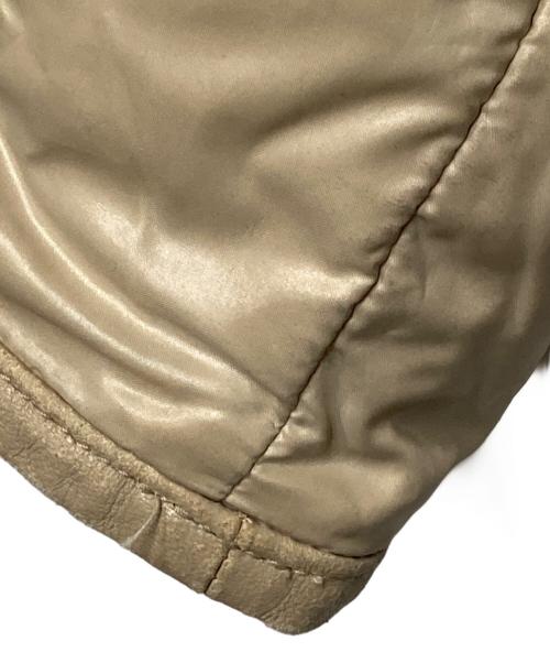MONCLER（モンクレール）MONCLER (モンクレール) リバーシブルダウンコート ベージュ サイズ:2の古着・服飾アイテム