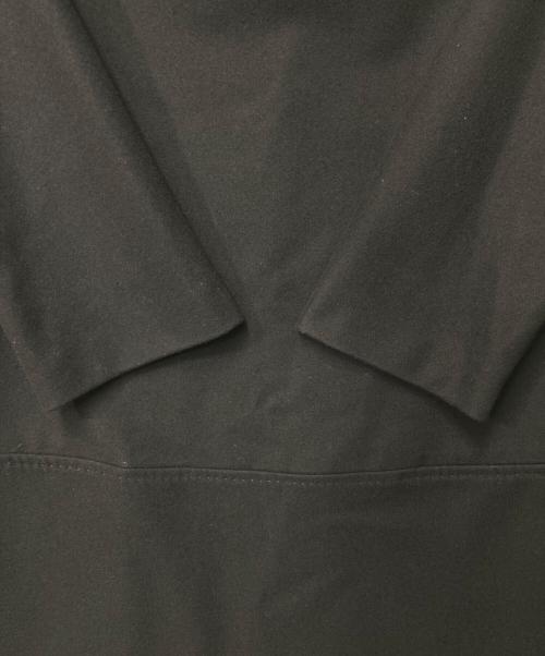 BOTTEGA VENETA（ボッテガベネタ）BOTTEGA VENETA (ボッテガベネタ) カシミヤ混ウールワンピース ブラック サイズ:42の古着・服飾アイテム