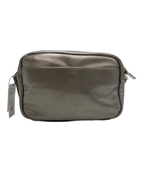 LA BAGAGERIE（ラ・バガジェリー）LA BAGAGERIE (ラ・バガジェリー) ラムレザー ショルダーバッグ グレー 未使用品の古着・服飾アイテム