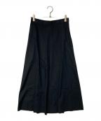 COMME des GARCONSコムデギャルソン）の古着「コットンフレアスカート」｜ネイビー