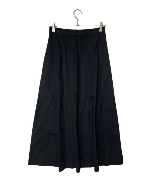 COMME des GARCONS（コムデギャルソン）COMME des GARCONS (コムデギャルソン) コットンフレアスカート ネイビー サイズ:Ｍの古着・服飾アイテム