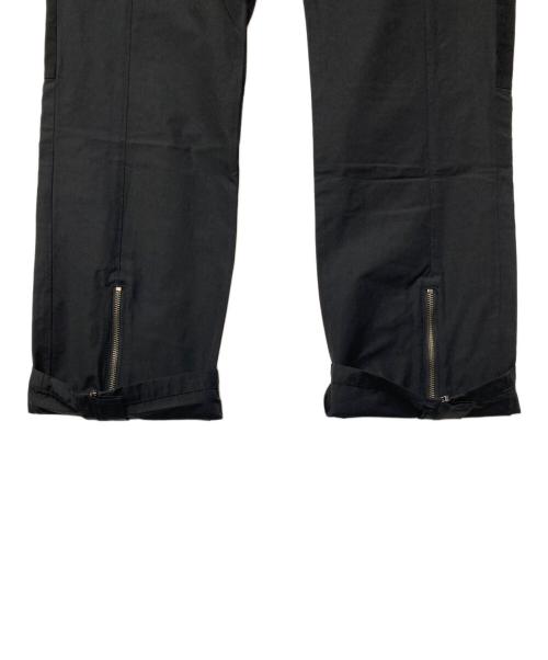 WELLBEING EXPRESS（ウェルビーイングエクスプレス）WELLBEING EXPRESS (ウェルビーイングエクスプレス) ナイロン切替カーゴパンツ ブラック サイズ:Ｍの古着・服飾アイテム