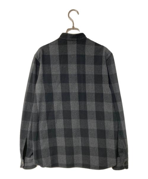 agnes b homme（アニエスベーオム）agnes b homme (アニエスベーオム) チェックジャケット ブラック×グレー サイズ:36の古着・服飾アイテム